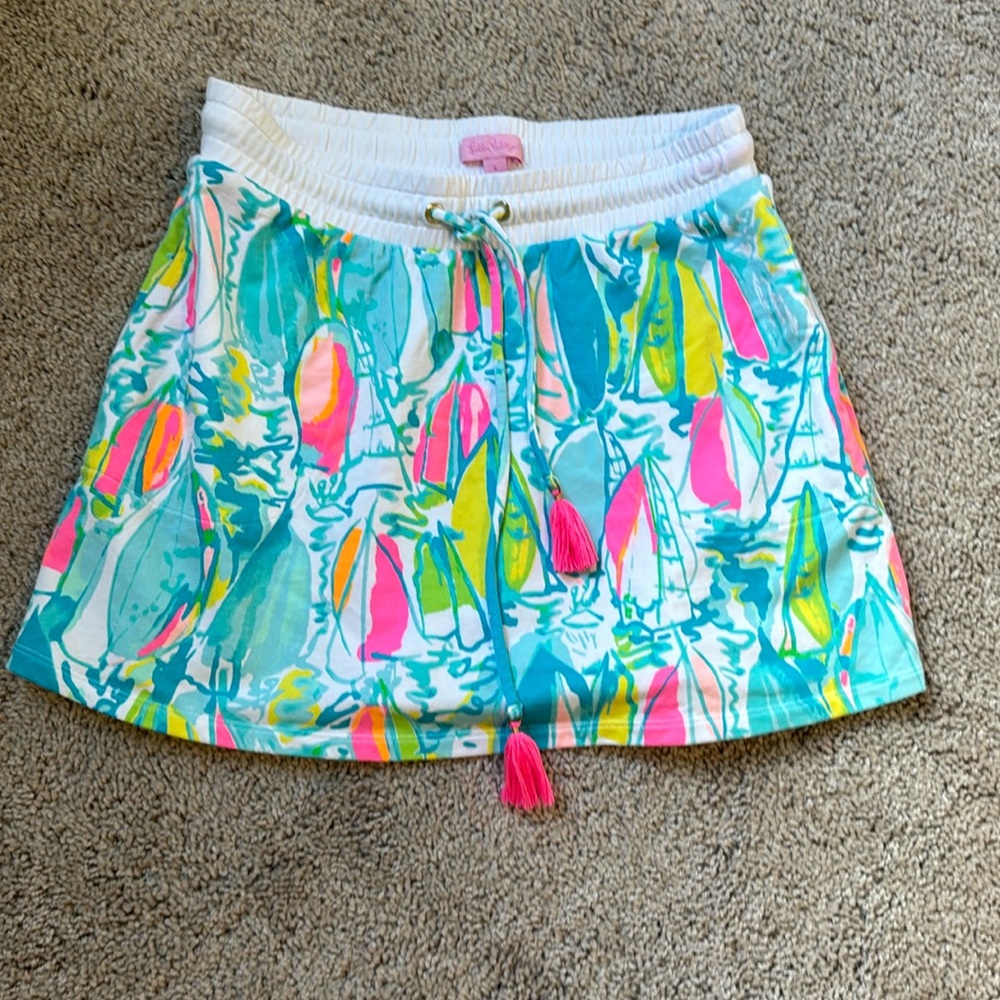 Lilly Pulitzer cotton skirt with pockets